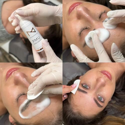 M Brow & Lash Foam Cleanser, Permanent Makeup, 60mL - Imagem 5