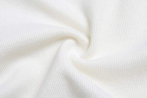 Bonny Billy Girls' Long Sleeve Knit Bolero Cardigans Jacket Cover Up Sweater 10-11 Years Off White #TOP6