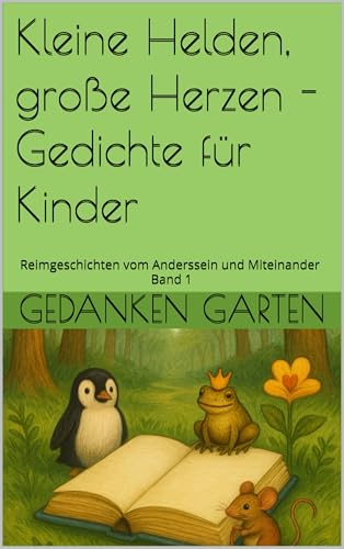 Kleine Helden, große Herzen - Gedichte für Kinder: Reimgeschichten vom Anderssein und Miteinander - Band 1 (German Edition) - Garten, Gedanken