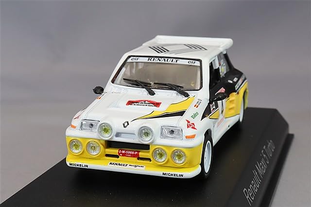 Renault Maxi 5 Turbo 1986 Rallye d'Asturiase #4 1/43, Blanc
