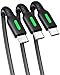 Price comparison product image INIU USB C Charger Cable, [3 Pack, 2+2+0.5m] USB A to USB C Cable 3.1A Fast Charging, Braided Phone Charger Type C Cable for iPhone 15 S23 S22 Switch PS5 Huawei Pixel 7 Pro etc.
