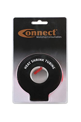 Gaine thermo-rétractable 3.2mm rouge isolante Connect 37119 en rouleau 3m pour câble