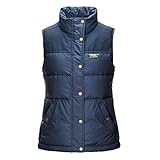 [エルエルビーン] ウィメンズ マウンテン・クラシック・ダウン・ベスト 米国フィット プチ Sサイズ ネイビー 0UBV420002