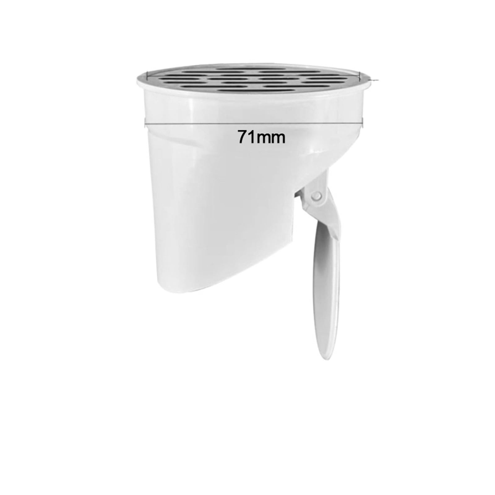 Sewer Backflow Preventer Drainage Pipe Floor Drains Closing Rain Cap Outlet Replacement Strainer Plug(2)