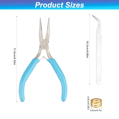 Muzhupguz Needle Nose Pliers, Needle/Chain Nose Pliers For Jewelry Making thumb #1