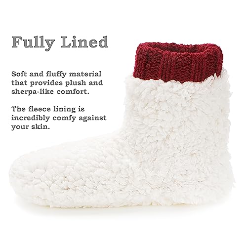 Warm Slipper Socks for Women, Winter Fuzzy House Shoes Indoor, Cozy Christmas Gifts Unique3