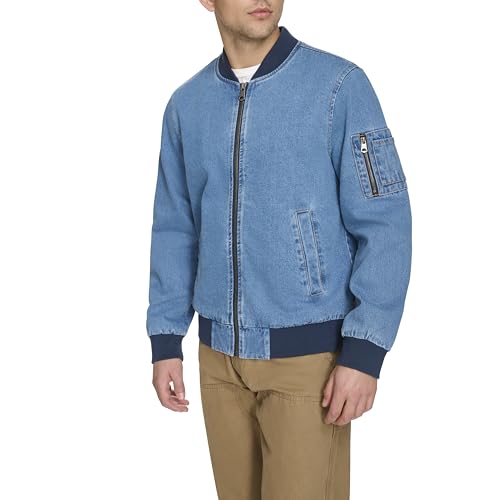 Levi's Men's Flight Satin Bomber Jacket3