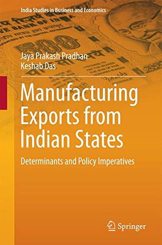 Buy Manufacturing Exports from Indian States — BookShops.in