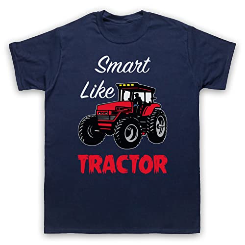 T-shirt Tractor homme Smart Like My Icon Art pour passionné de mécanique