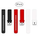 Diruite for Michael Kors Access Sofie/Runway Band Strap, 18mm Classic Silicone Strap Band for MK...