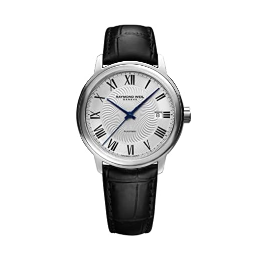 Raymond Weil Reloj Analógico para Hombres de Automático con Correa en Cuero 2237-STC-00659