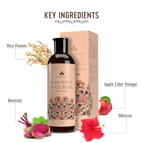 Avimee Herbal Shakuntala Moisturizing Hair Shampoo With Hyaluronic Acid | 24 Hrs Deep Hydration & Nourishment, Repairs Dry & Damaged Hair | For Men... - Image 5