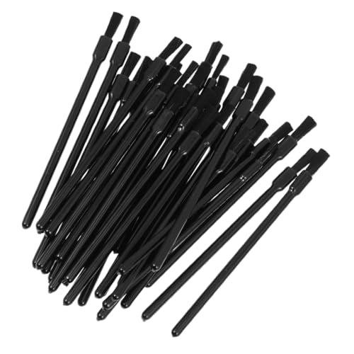 FOMIYES Lipstick Wands 200pcs Nylon Lip Brush Makeup Brush Lip Gloss Applicator Beauty Tool