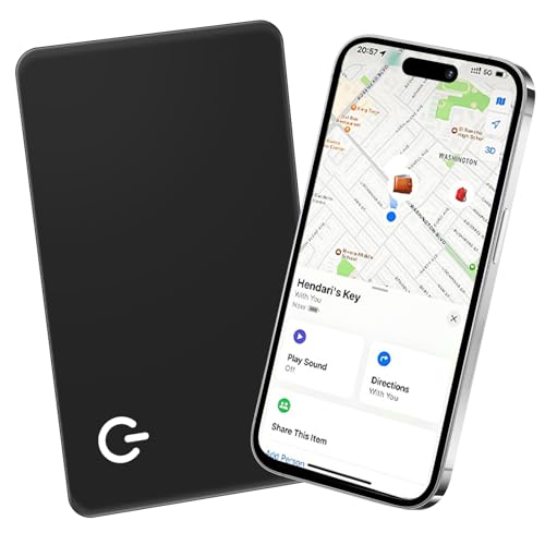 BAIFULAI Geldbörsen Wallet Tracker Karte, Geldbörsenfinder kompatibel mit Apple Find My (nur iOS) Smart Bluetooth Geldbeutel Finder Card Locator von Geldbörsen Koffern Gepäckanhänger Reisepässe BAIFULAI Geldbörsen Wallet Tracker Karte, Geldbörsenfinder kompatibel mit Apple Find My (nur iOS) Smart Bluetooth Geldbeutel Finder Card Locator von Geldbörsen Koffern Gepäckanhänger Reisepässe