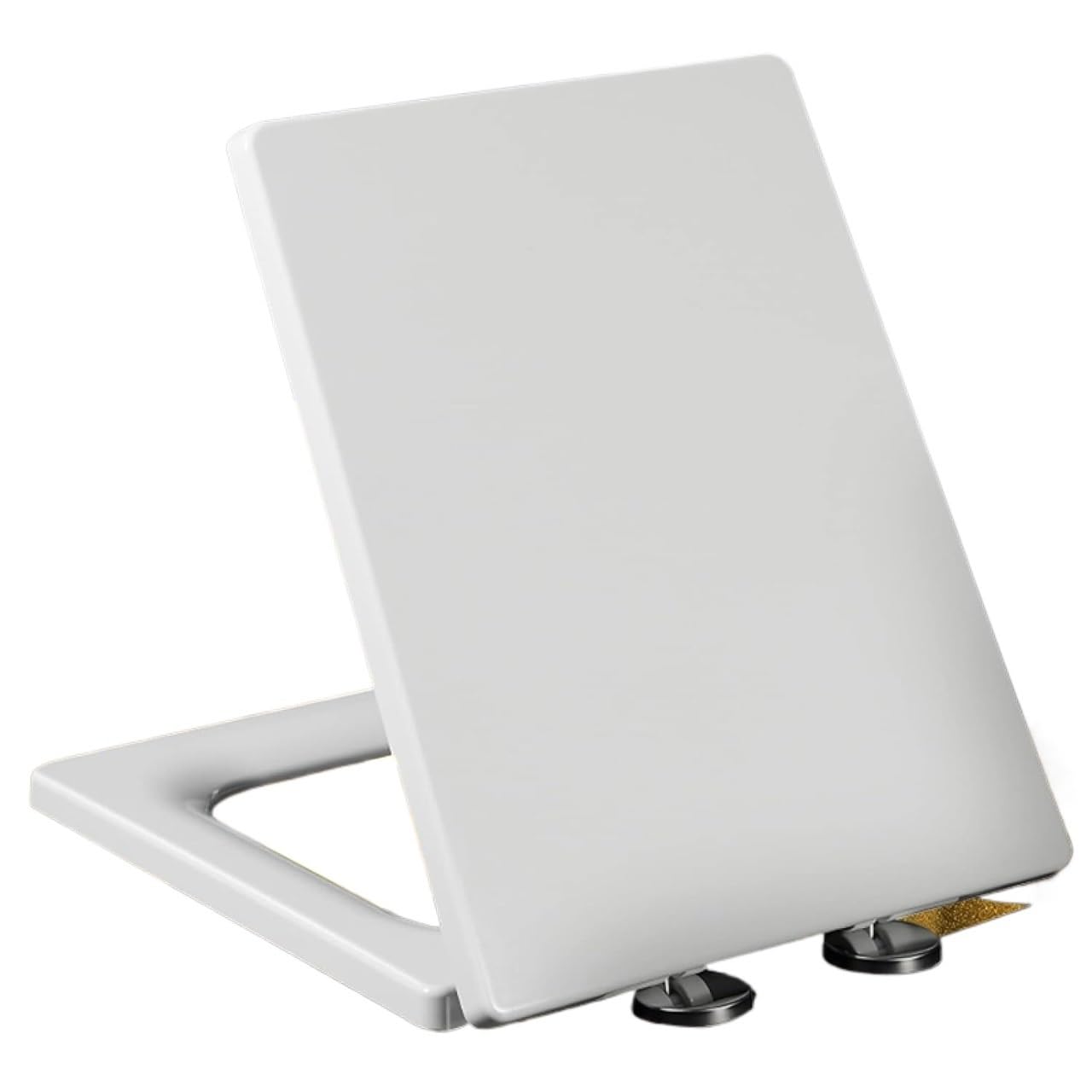 Toilet seat， Universal Toilet Seats Quick Release Durable Slow Close Lid Cover(41~48 * 36.5cm)