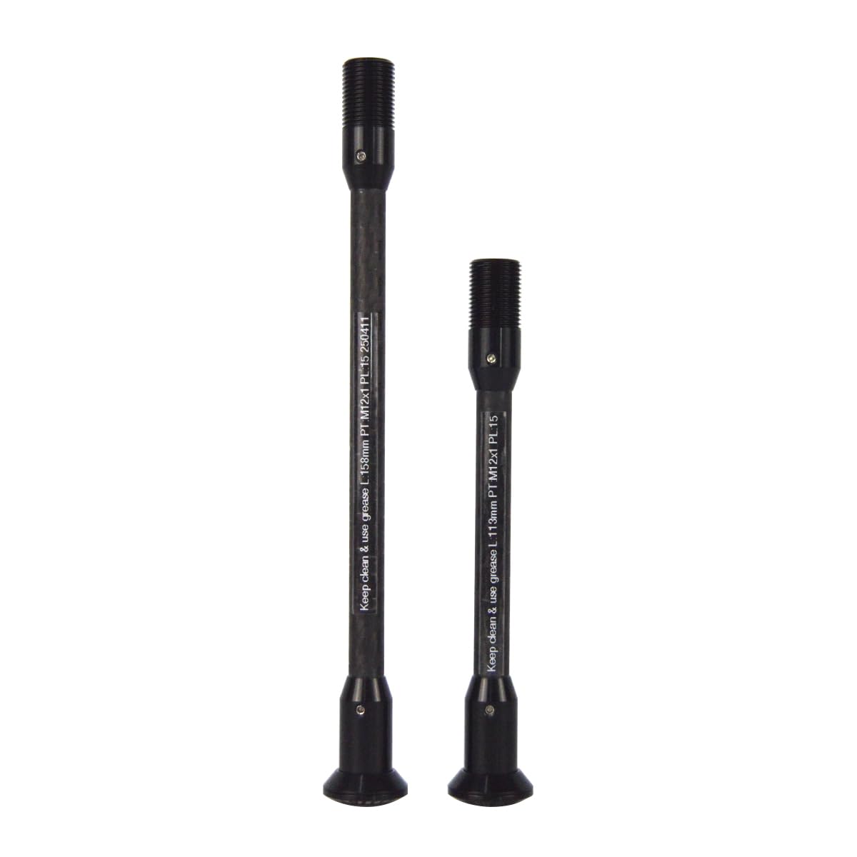 Bicycle Thru Axle Fatbike Axle Skewers Bike Hubs Tube Shaft Quick Release Front Rear Axle M12