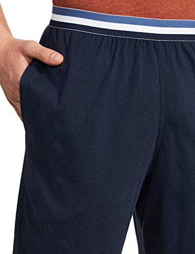 Image of Marks & Spencer Marks and Spencer Men's Nightwear Pajama Bottom (T07 2120 Blue Mix XXXL)