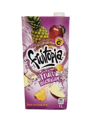 Fruitopia Fruit Integration Juice 1L Each (12 Pack of 1L Each, 1.00)