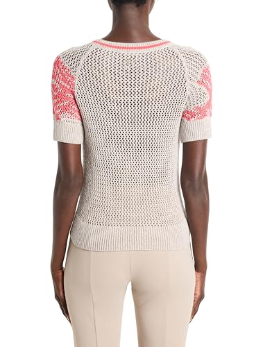 NIC+ZOE Women's Dancing Mesh Elbow Sleeve Sweater4