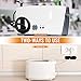 Cord Organizer for Kitchen Appliances & Electronics, 8 Pack Black White Stickly Cord Wire Holder Quickly Tidy Cord Wrap for Small Appliances Stand Mixer, Coffee Maker, Pressure Cooker, Air Fryer