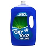 Ultra Power Degreasing Liquid Dish Soap, Large 70 fl oz Bottle – Extra Strength Grease-Cutting Formula, Gentle on Hands, Fresh Clean Scent