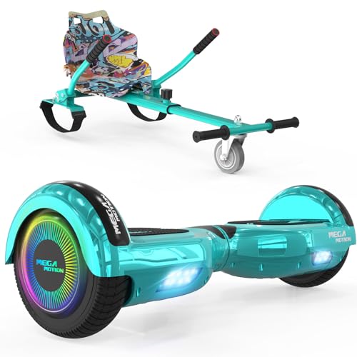 MEGA MOTION 6.5 Zoll Hoverboards mit Sitz für Kinder, Geschenk für...