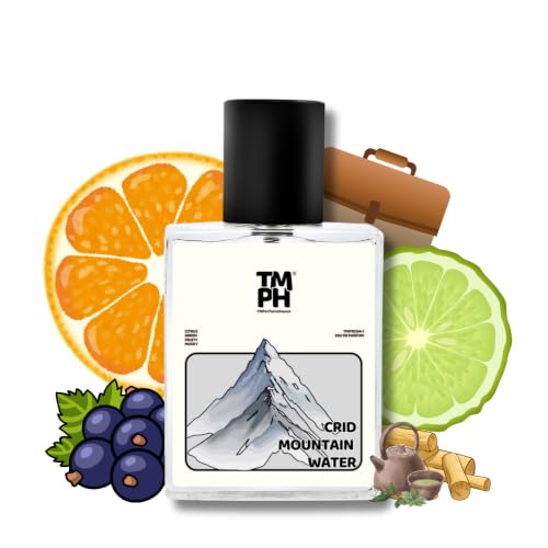 Image of TMPerfumehouse Crid mountain water EDP for Men & Women | Fresh, Aromatic & Long Lasting Perfume Spray | Fruity, Musky & Citrus Fragrance | Luxury Gift for Him & Her | TMPH | 50ml