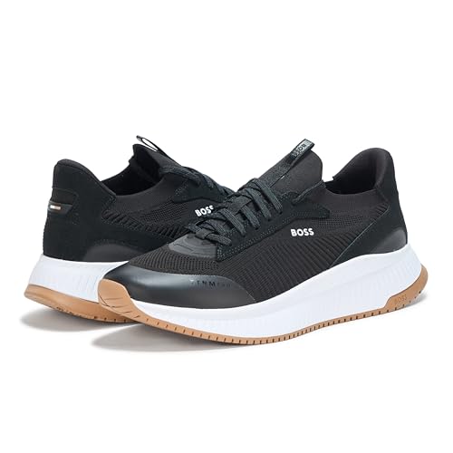 Image of BOSS Men's Modern Knit Structure Running Sneaker