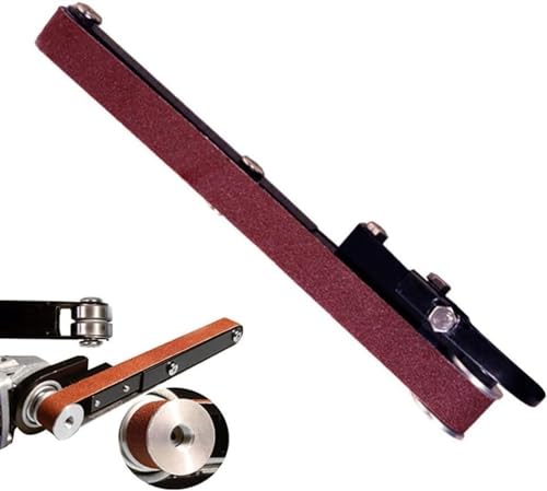 QIUFANGM Dsfen Angle Grinder Modified Sand Belt Machine Woodworking Sand Belt Machine Mini Machine Multipurpose Utility Modification Tool Suitable for Model 100 115 125 Angle Grinder