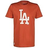 dodge logo wallpaper hd Weiches Baumwollmaterial New Era MLB Los Angeles Dodgers Seasonal Team Logo T-Shirt Herren orange, L