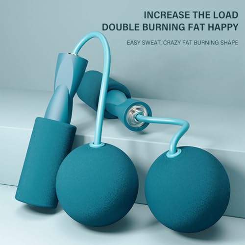 Cuerda de saltar inalámbrica ejercicio de fitness con peso 4