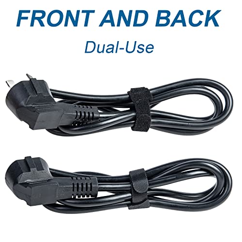 Attmu 60Pcs Fastening Cable Cord Ties Reusable, 6 Inch Adjustable Cable Management Straps With Hook And Loop, Microfiber Cloth Cord Organizer Wire Ties For Home Office Electronics Wire, Multicolor #TOP5