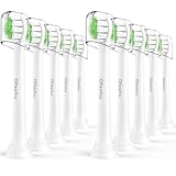 Ofashu 替えブラシ ミニ コンパクト フィリップス ソニッケアー 電動歯ブラシ 替えブラシ 対応 ダイヤモンドクリーン プレミアムブラシヘッドミニ 歯ブラシ替え 歯ブラシ ブラシヘッド 歯垢除去 10本入