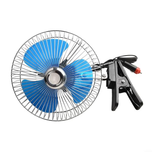Urpizy 24V Auto Ventilator Oszillierend 8-Zoll