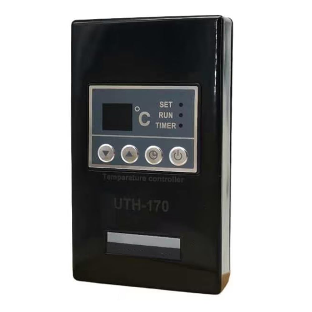 UDSKNV[KSL Sauna Room Thermostat -170 Heating Film Thermoregulator with LCD Display and Touch Key Operation Saunas B