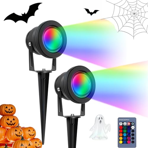 kefflum 10W RGB Gartenbeleuchtung Scheinwerfer LED Strahler...