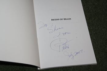 Paperback Reeds Of Brass, Poems By Peter Lawlor (Signed) Book