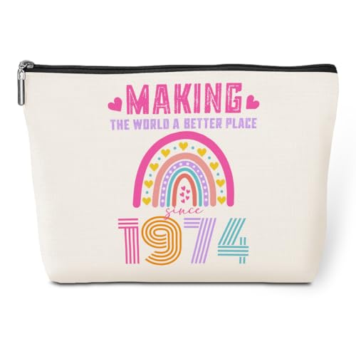 Rainbow Since 1974 50th Birthday Gifts for Her, 50 Year ...