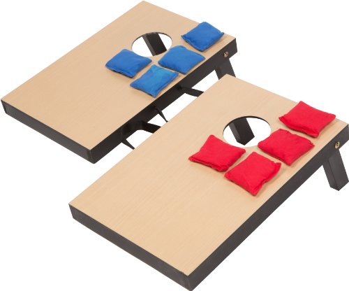 Jeu de cornhole miniature pour animer vos soirées entre amis au salon