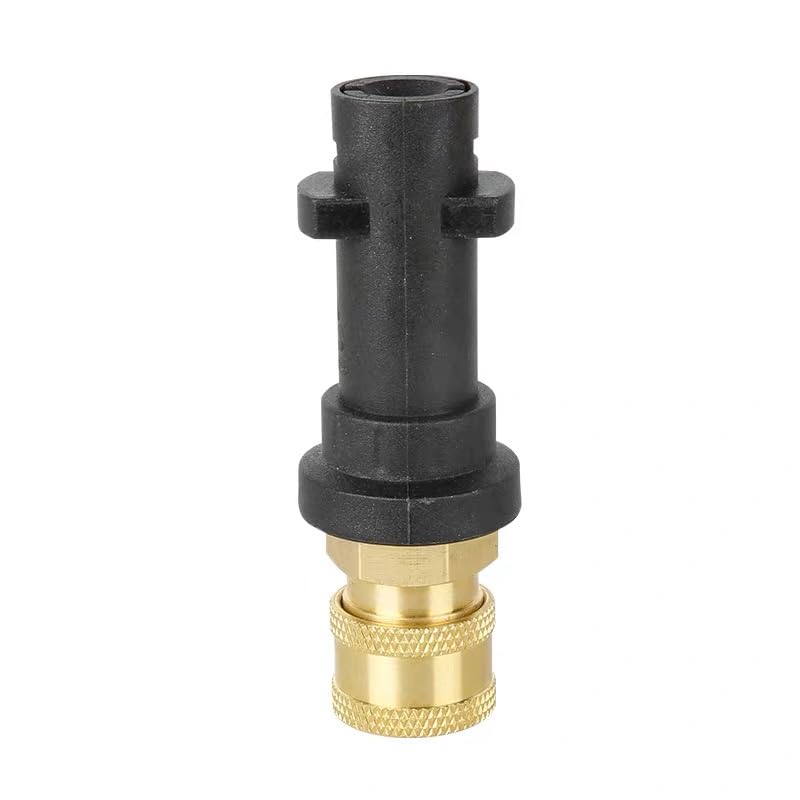 Replacement K Series Adapter for Cleaning - High Pressure Washer Foam Cannon Accessory with 1/4 Quick Connect Fitting,For Karcher K2-K7 Pressure Washer Accessories