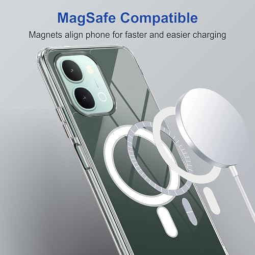 Image of amazon basics Back Case Cover for Vivo T5x 5G | Scratch-Resistant Back Cover | Clear