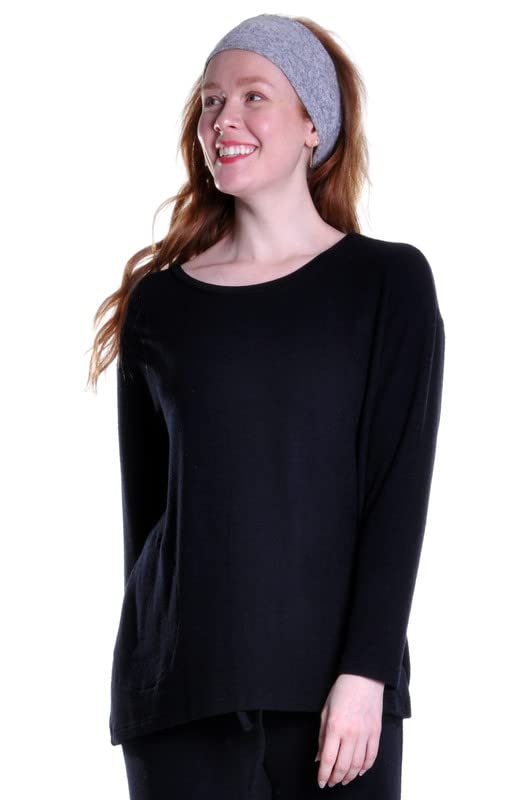 Image of LA CERA Women's Pullover Top, Comfortable Long Sleeve Sweatshirt