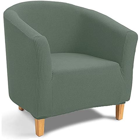 TIANSHU Tub Chair Cover, Cyan Cover