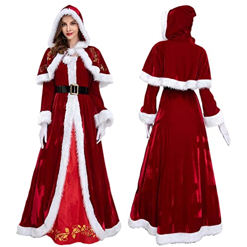 Weihnachtsmann Kostüm Frauen Sexy, Mrs Kleid, Weihnachten Outfit Cosplay...