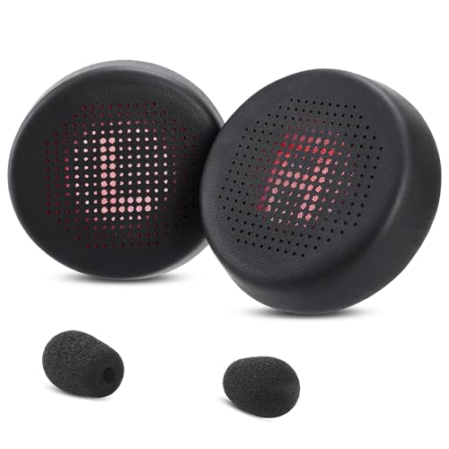 Coussinets d'oreille rechange PrancyBt KH120M KH122M noir mousse souple
