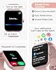 Smart Watch de 1.95" para Mujer con ALEXA, Reloj Fitness para Teléfono Android iOS | Función de Llamada, Notificaciones de Mensajes, Podómetro, Ritmo Cardíaco, Monitor de Sueño, 100 Modos Deportivos, IP68 Resistente al Agua, 100 Carátulas de Reloj 4