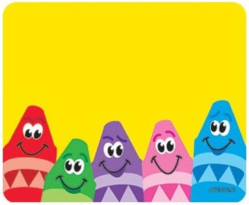 Colorful Crayons Name Tag [Set of 3]