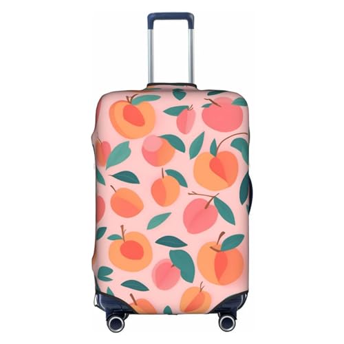 Pink Peach Pattern Seamless Pattern The Trunk Lid Is Suitable For 18-32 Inch Luggage. Customized Trunk Lid Personalized Luggage.