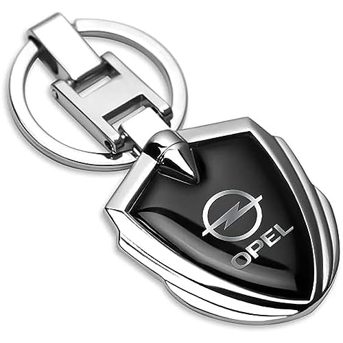 JHGFGFFVV Personalisierter Auto-Schlüsselanhänger, für Opel OPC Adam VIVARO MERIVA Autoschlüssel Zubehör Schlüsselanhänger,Normal-A
