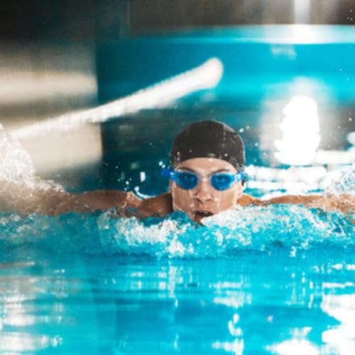 Óculos de Natação Infantil Classic, Ajustável Com Proteção Nasal e Ouvidos Oculos de Natação Proteçã